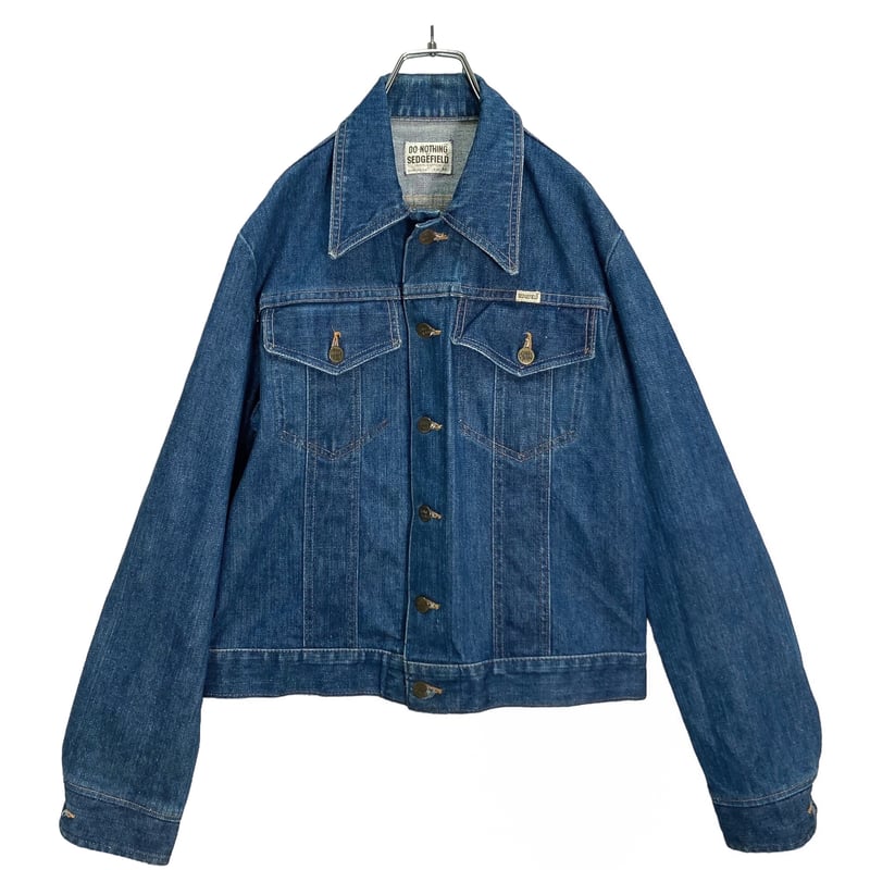 70s DO-NOTHING by SEDGEFIELD denim tracker jack