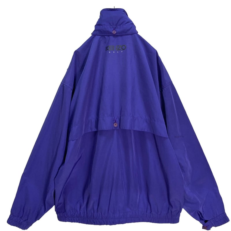 90s KENZO GOLF zip-up purple design nylon jacke 90s KENZO GOLF zip-up purple design nylon jacke