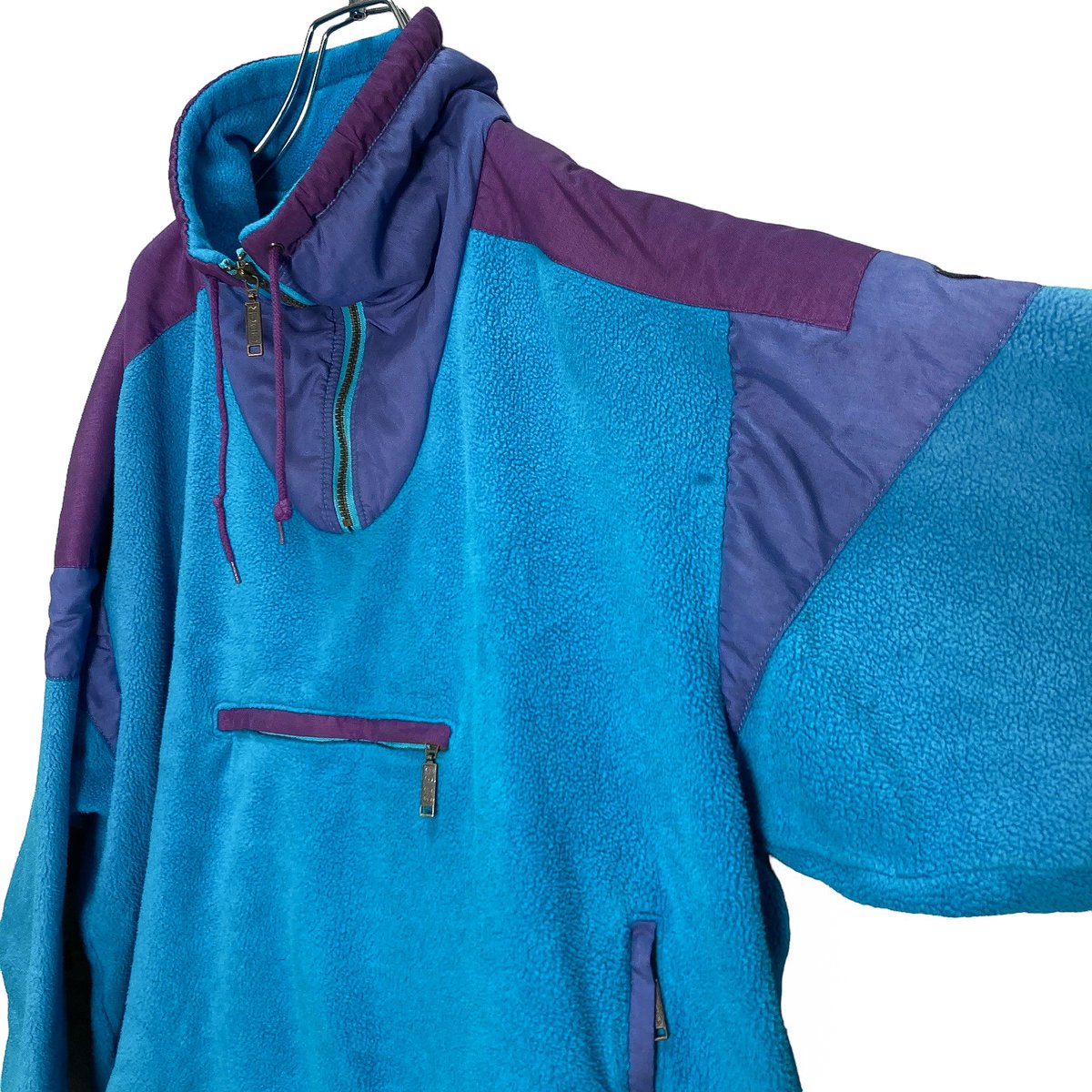 80-90s EIDER half-zip multicolored fleece jacke 80-90s EIDER half-zip multicolored fleece jacke