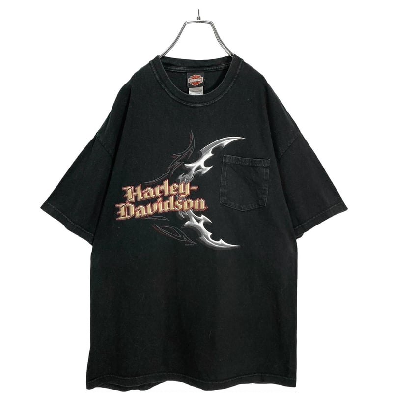 2002'y HARLEY-DAVIDSON S/S tribal print pocket 2002'y HARLEY-DAVIDSON S/S tribal print pocket