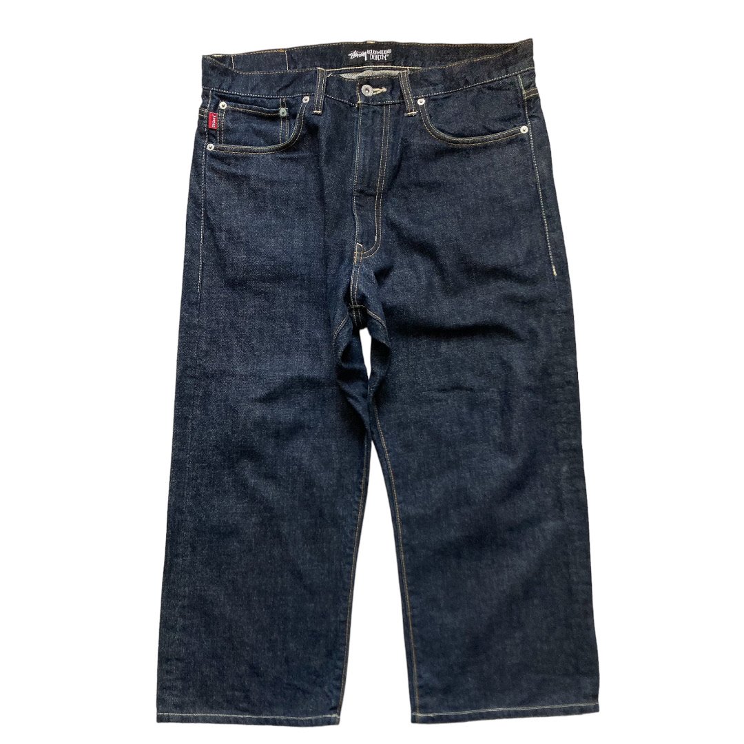 STUSSY× ROUGH and RUGGEDコラボデニム ステューシーROUGH and RUGGEDコラボJEANSデニム28インチ - メルカリ