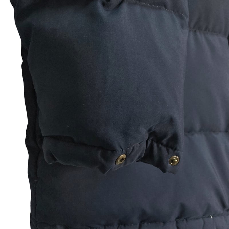 90s FRED PERRY hooded long down jacket | 無無