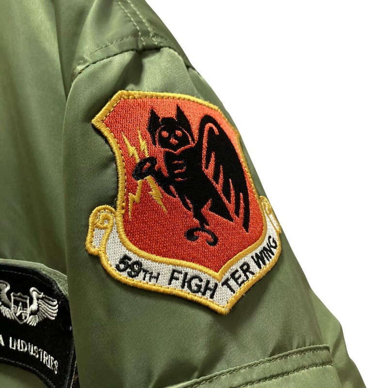 ALPHA Full patched MA-1 jacket | 無無 ALPHA Full patched MA-1 jacket | 無無