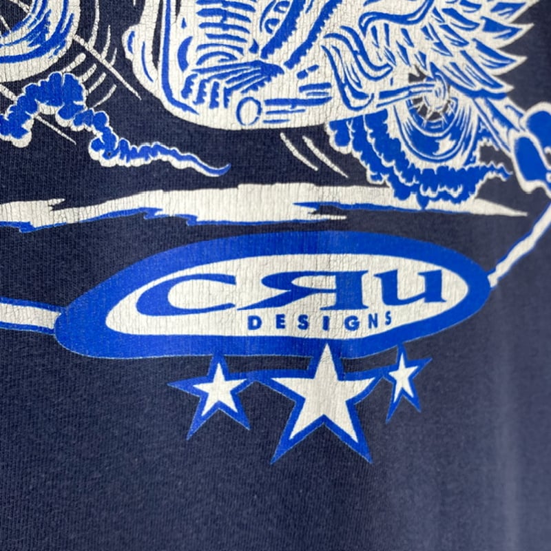 希少◎【USA製】90s CRU クルー　オールドサーフ　vintage 2aeeb4b4e1a0d41853fa666fa87fb8