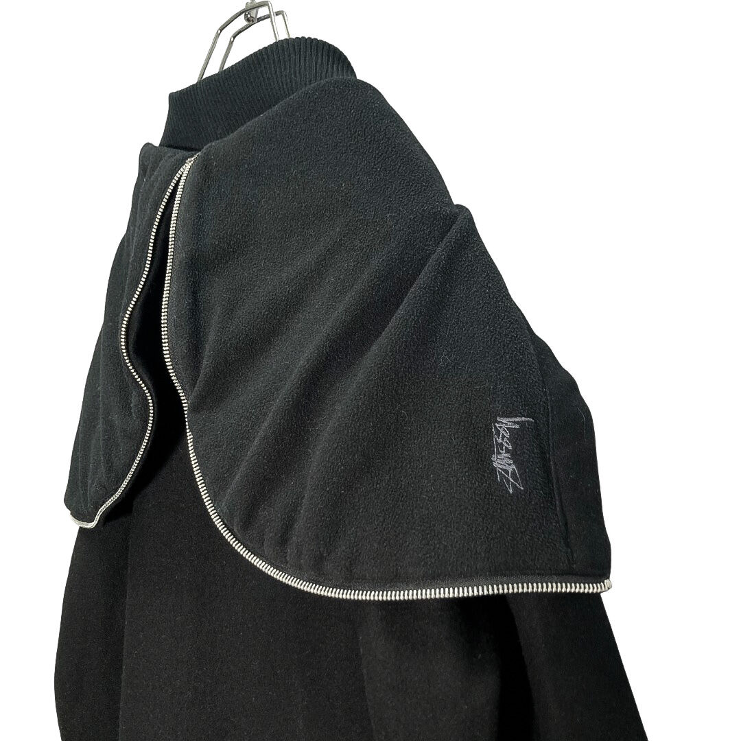 STUSSY AUTHENTIC GEAR 90s Long varsity jacket | 無無