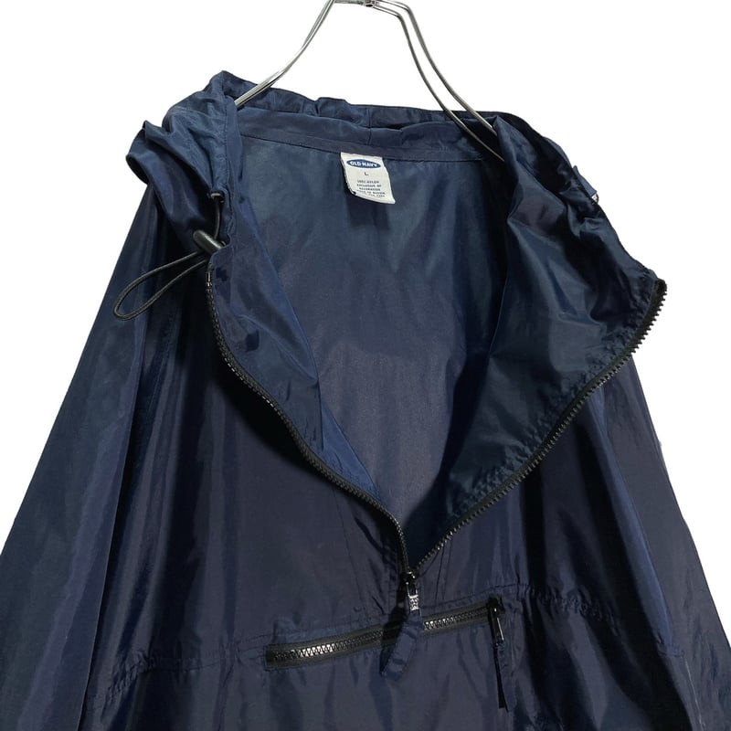 90-00s OLD NAVY half zip nylon anorak parka | 無無