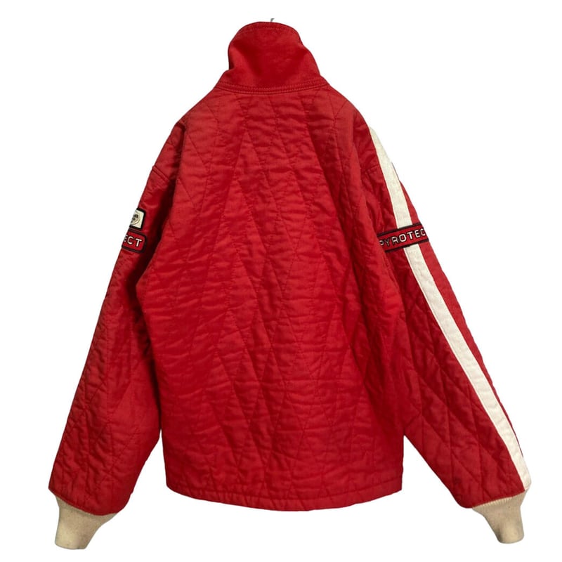 70s PYROTECT quilting drivers jacket | 無無