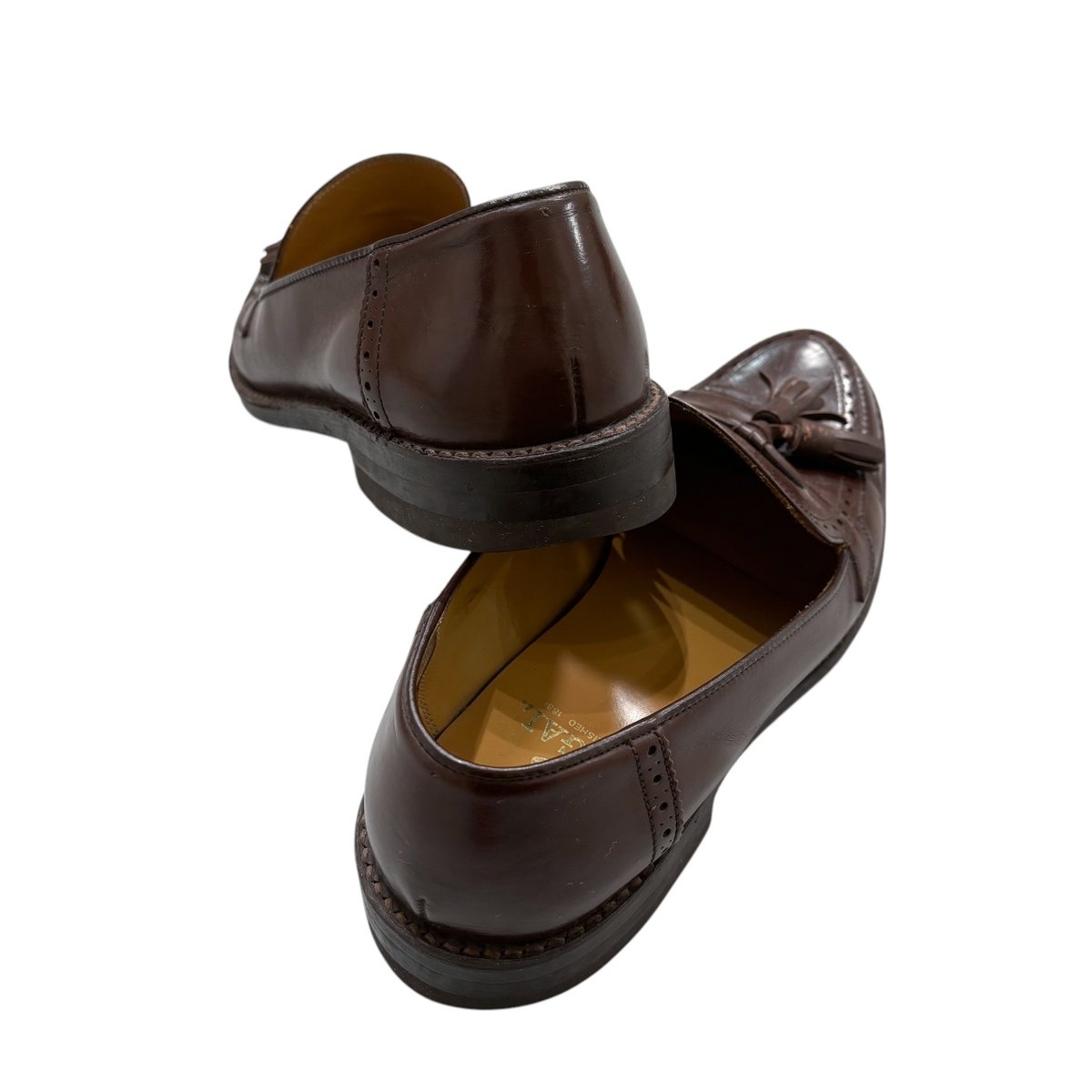REGAL brown leather design tassel Loafer | 無無