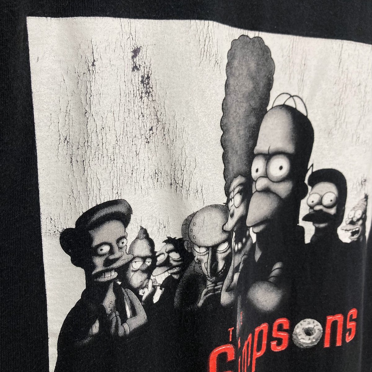 2001s THE Simpsons/THE Sopranos parody T-SHIRT 2001s THE Simpsons/THE Sopranos parody T-SHIRT