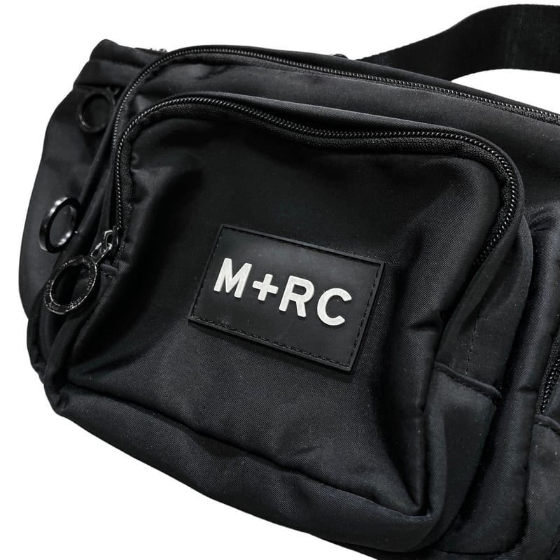 M+RC NOIR ショルダーバッグ M + RC NOIR black nylon logo shoulder bag | 無無