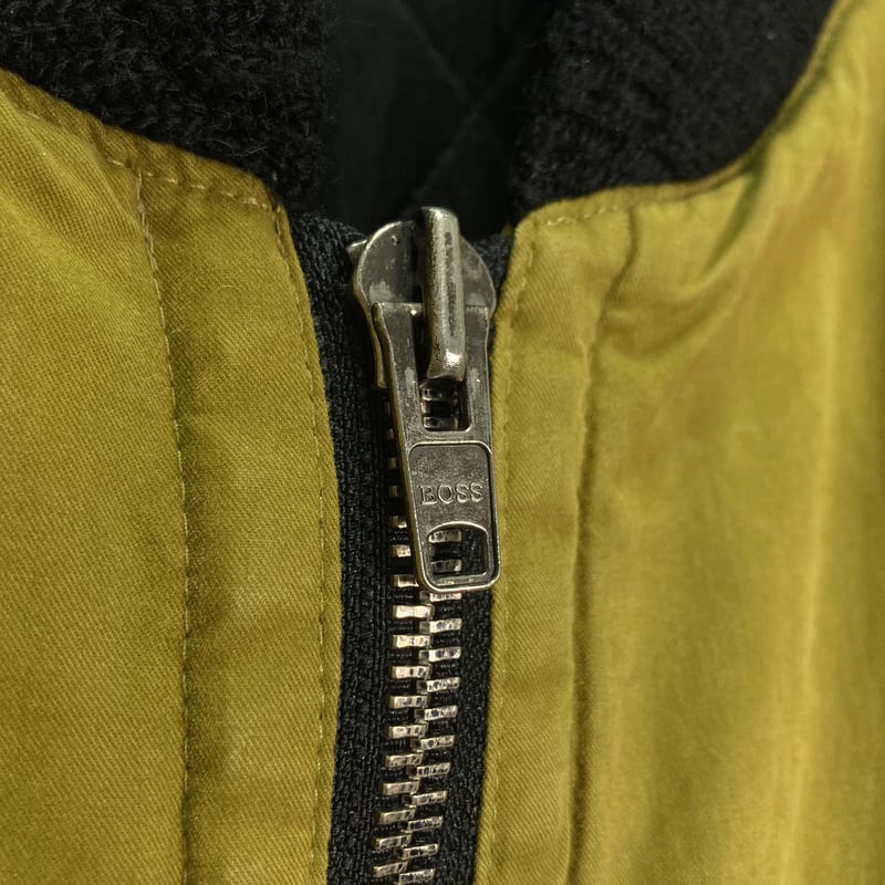 80s HUGO BOSS zip-up design jacket | 無無