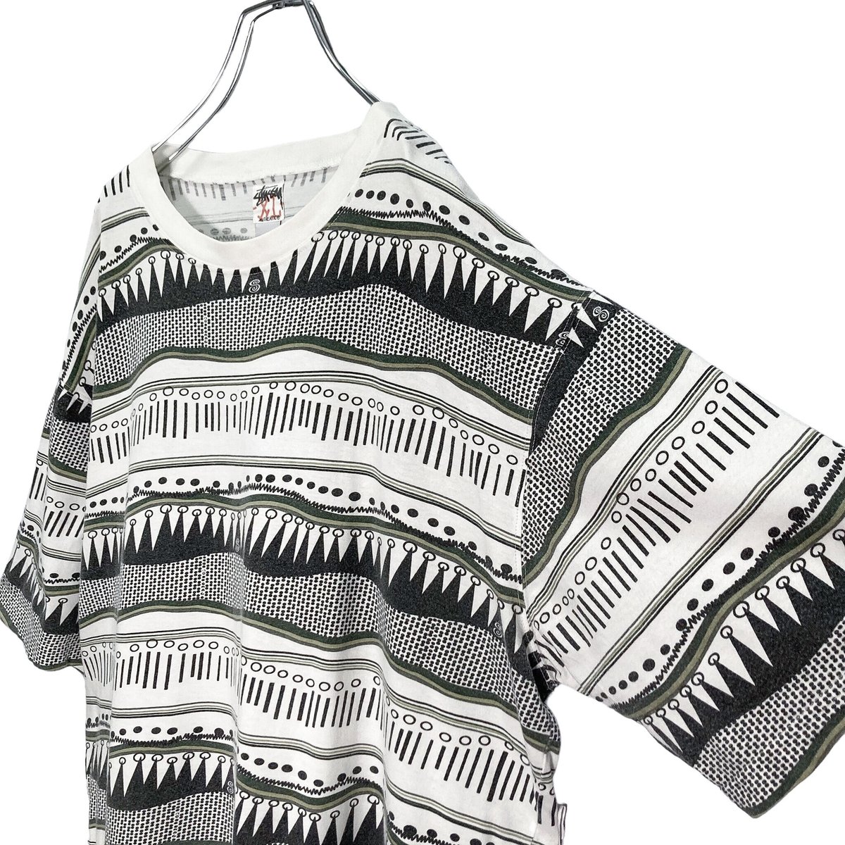 Stussy Tom Tom柄タンクトップ Lサイズ 80's Stussy TOMTOM Tシャツ ステューシー old - メルカリ