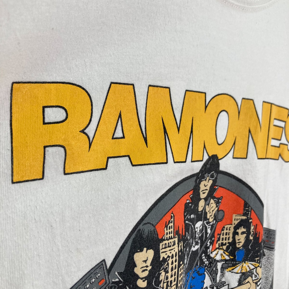 RAMONES ROAD TO RUIN Tシャツ 90s RAMONES/ROAD TO RUIN T-SHIRT | 無無