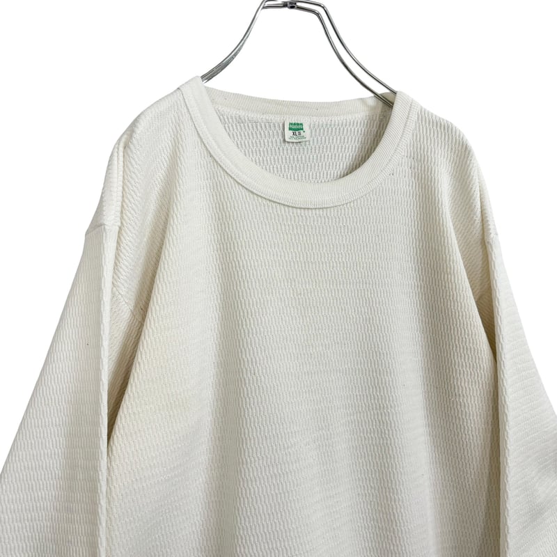 70-80s Hanes vintage L/S waffle thermal under s