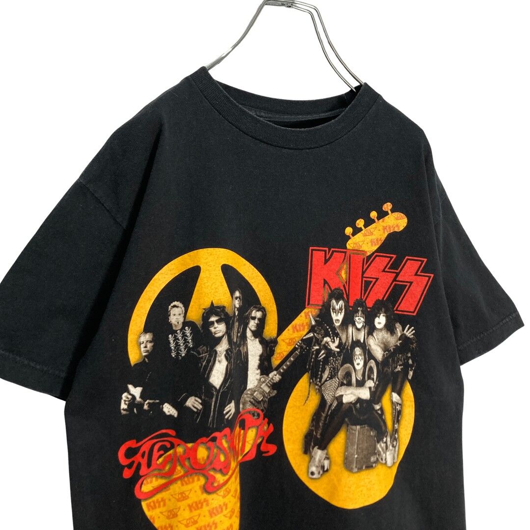 エアロスミス　キッス　ジョイントライブ　2003-2004 ツアーT 未着用 2003-2004s KISS × AERO SMITH TOUR T-SHIRT | 無無