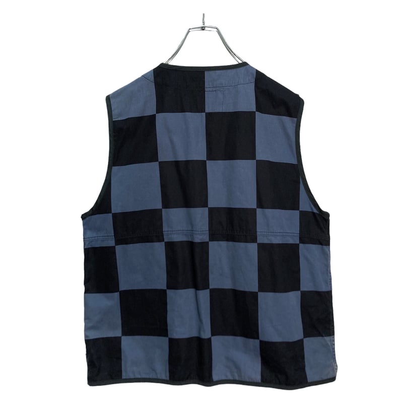 STUSSY Checkered flag utility vest | 無無