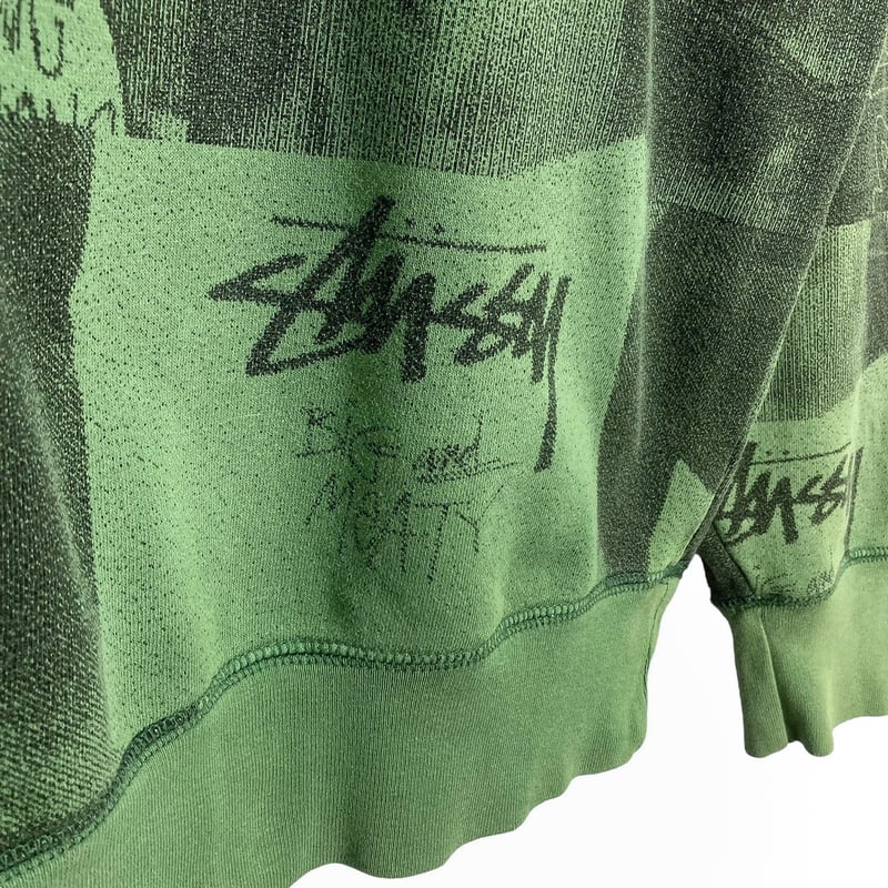 Old Stussy XL Bull dog スウェット 00's 90's Old Stussy XL Bull dog