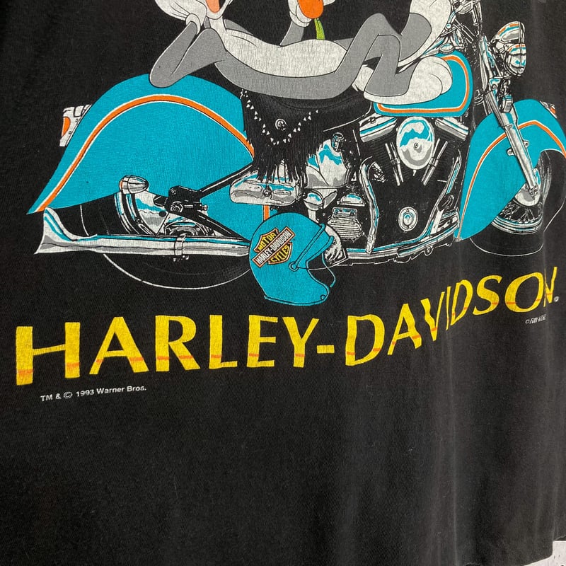HARLEY DAVIDSON Blue flame ルーニーチューンズ Vintage Harley