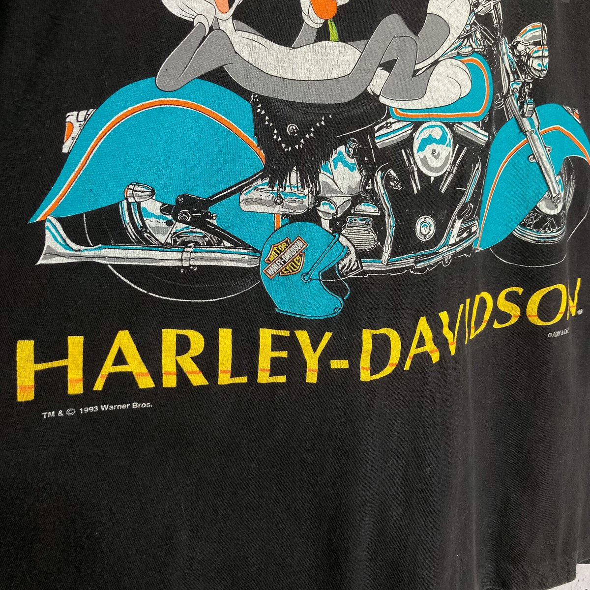 1993s HARLEY-DAVIDSON/LOONEY TUNES T-SHIRT | 無無