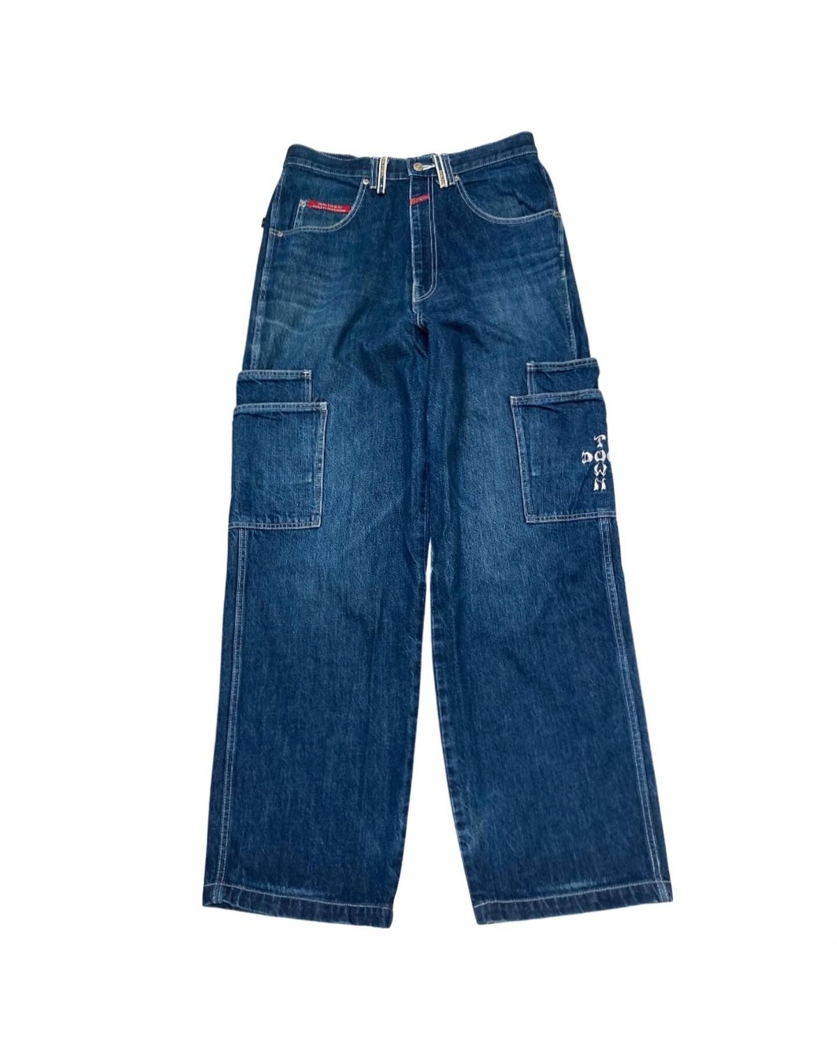 DOG TOWN バギーデニム　baggy jeans 極太 00s DOGTOWN ドッグタウン 極太 バギー デニムパンツ HIPHOP