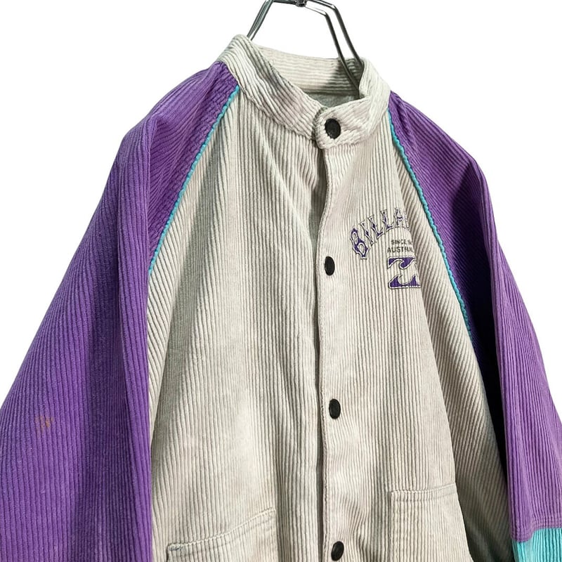 90s BILLABONG multicolored corduroy jacket | 無無