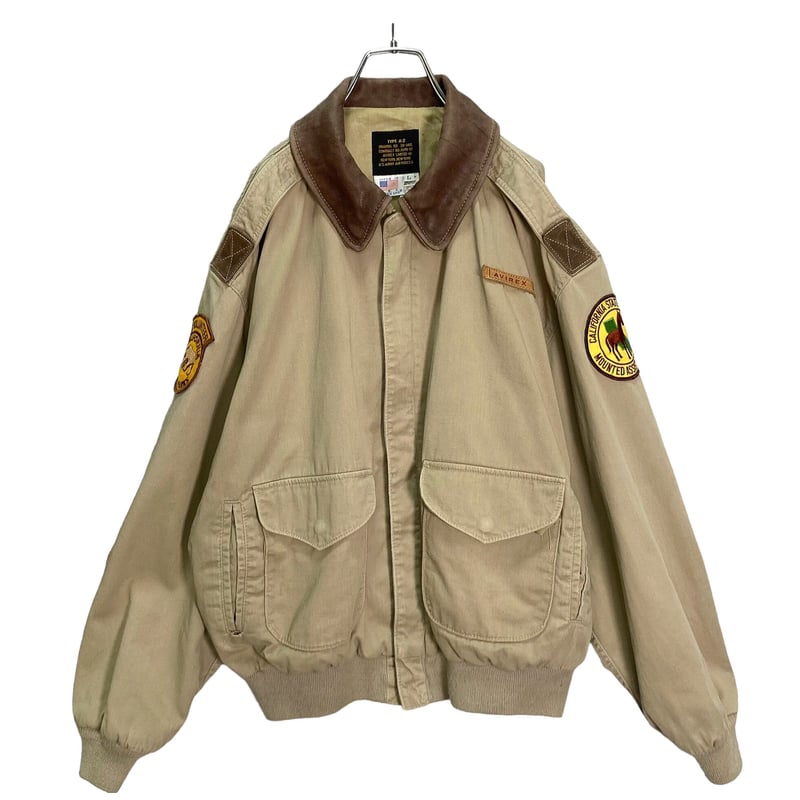 80-90s AVIREX Type A-2 cotton flight jacket | 無無 80-90s AVIREX Type A-2 cotton flight jacket | 無無