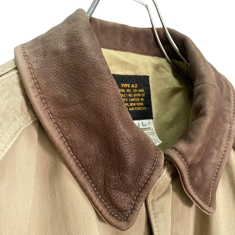 80-90s AVIREX Type A-2 cotton flight jacket | 無無