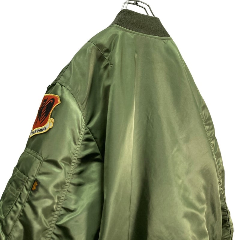 ALPHA Full patched MA-1 jacket | 無無 ALPHA Full patched MA-1 jacket | 無無