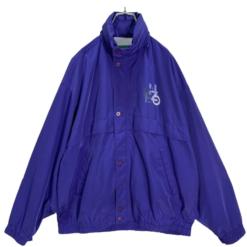 90s KENZO GOLF zip-up purple design nylon jacke 90s KENZO GOLF zip-up purple design nylon jacke