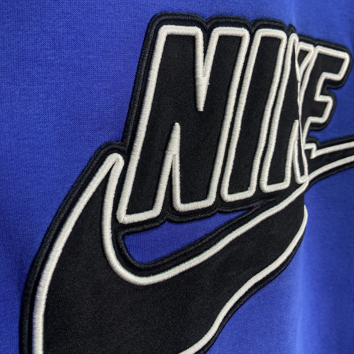 90s NIKE Logo embroidered sweat hoodie | 無無