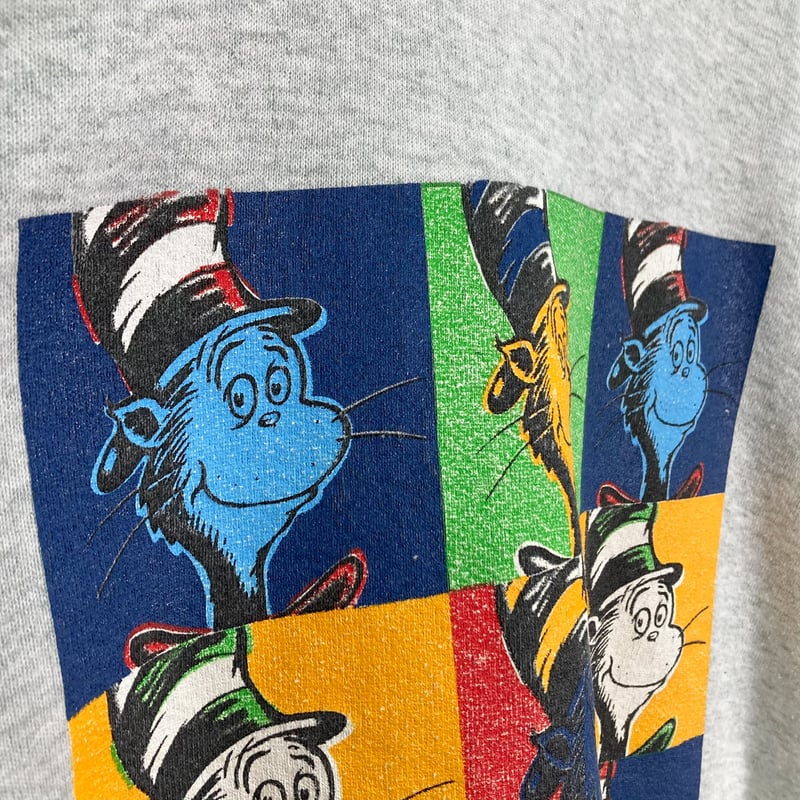 90s Dr. suess L/S Andy Warhol parody sweatshirt