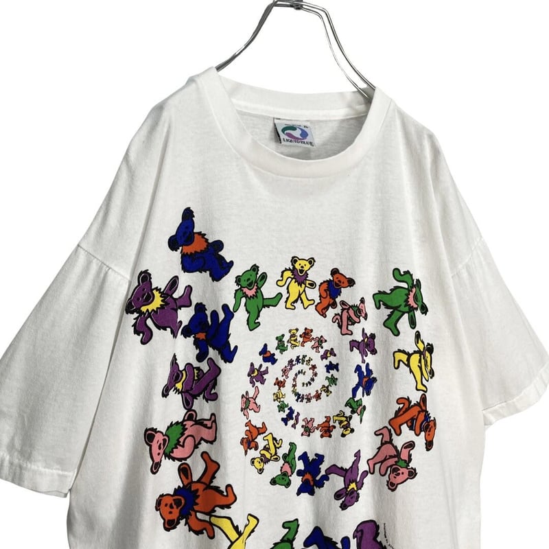 90'S GRATEFUL DEAD \"FOREVER DANCIN\" Tシャツ Grateful Dead - Forever Dancin' Vintage T-shirt (natural