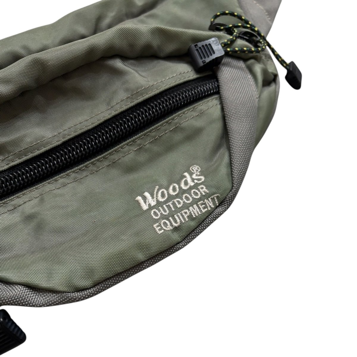 90-00s Woods OUTDOOR EQUIPMENT bi-color shoulde