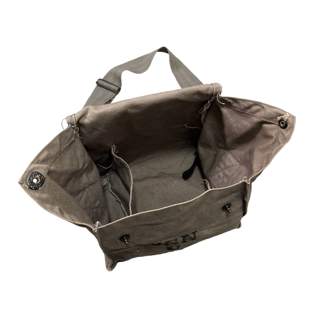 ヴィンテージ 1940年代　USN ガスマスクバッグ　MARK4 米軍実物 40s USN vintage GAS MASK BAG ND MARK Ⅳ | 無無