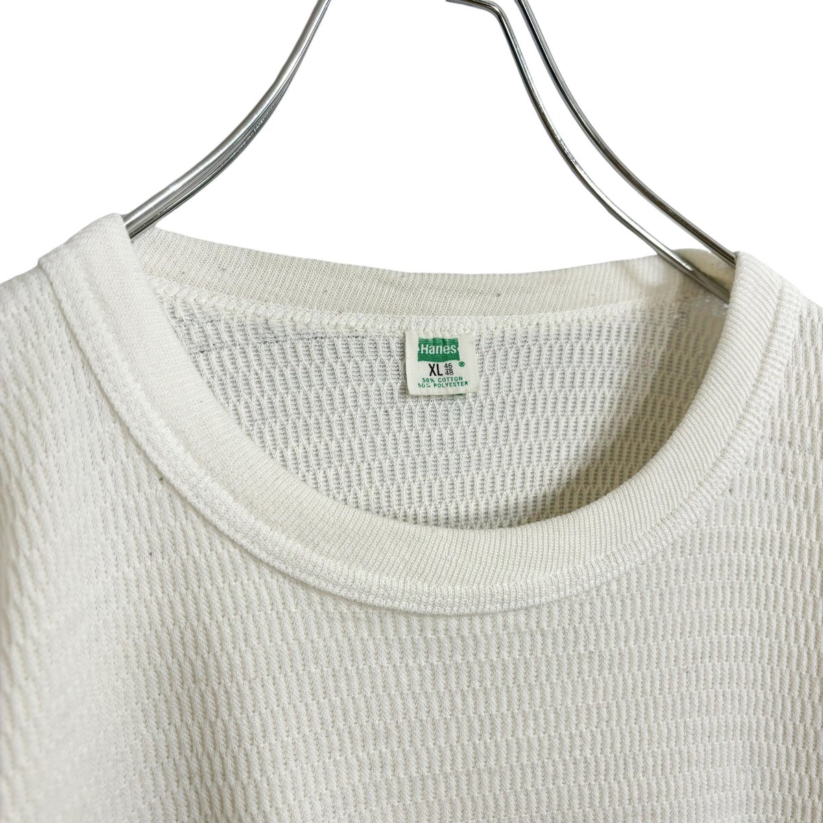 70-80s Hanes vintage L/S waffle thermal under s