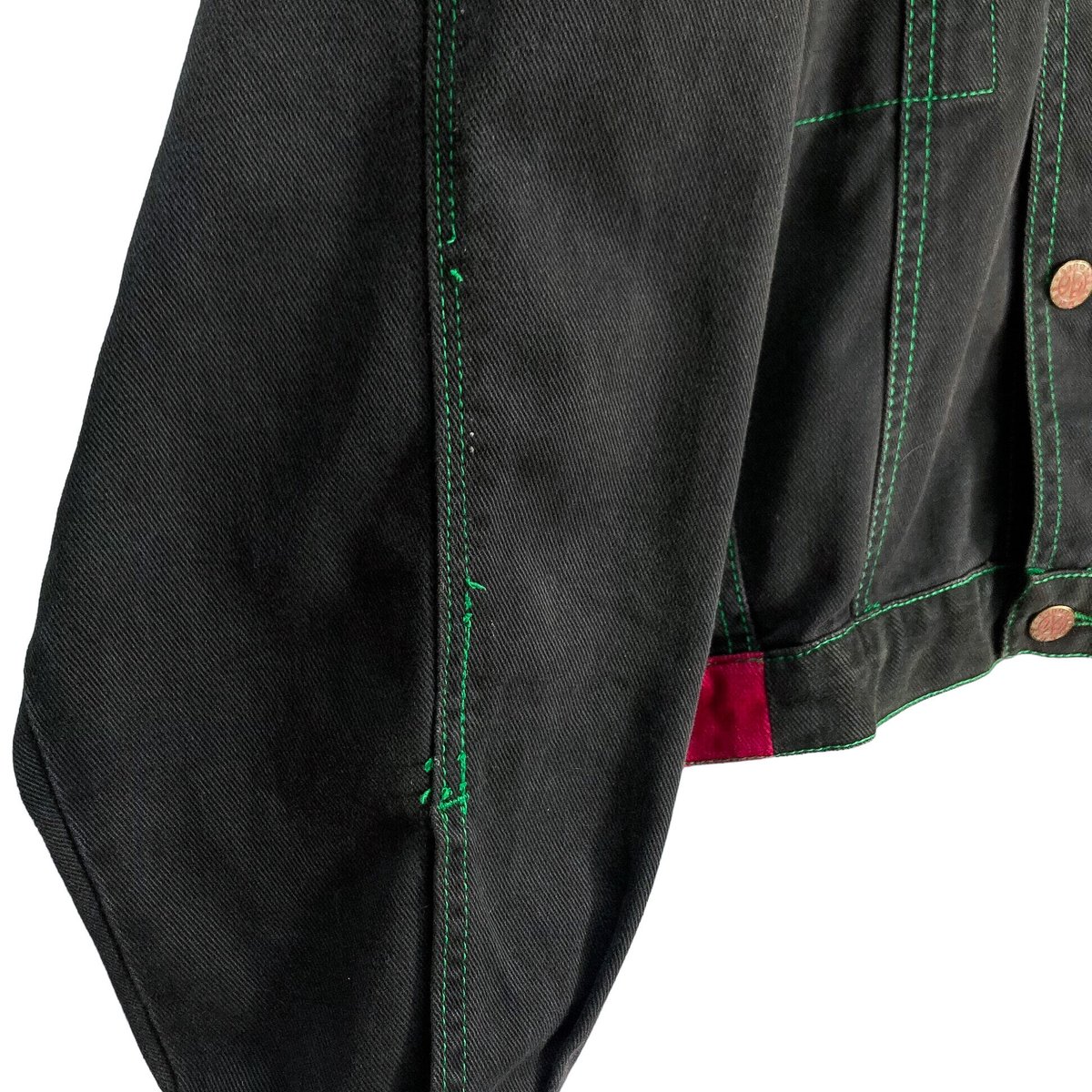 90s CROSS COLOURS multicolored denim jacket | 無無 90s CROSS COLOURS multicolored denim jacket | 無無