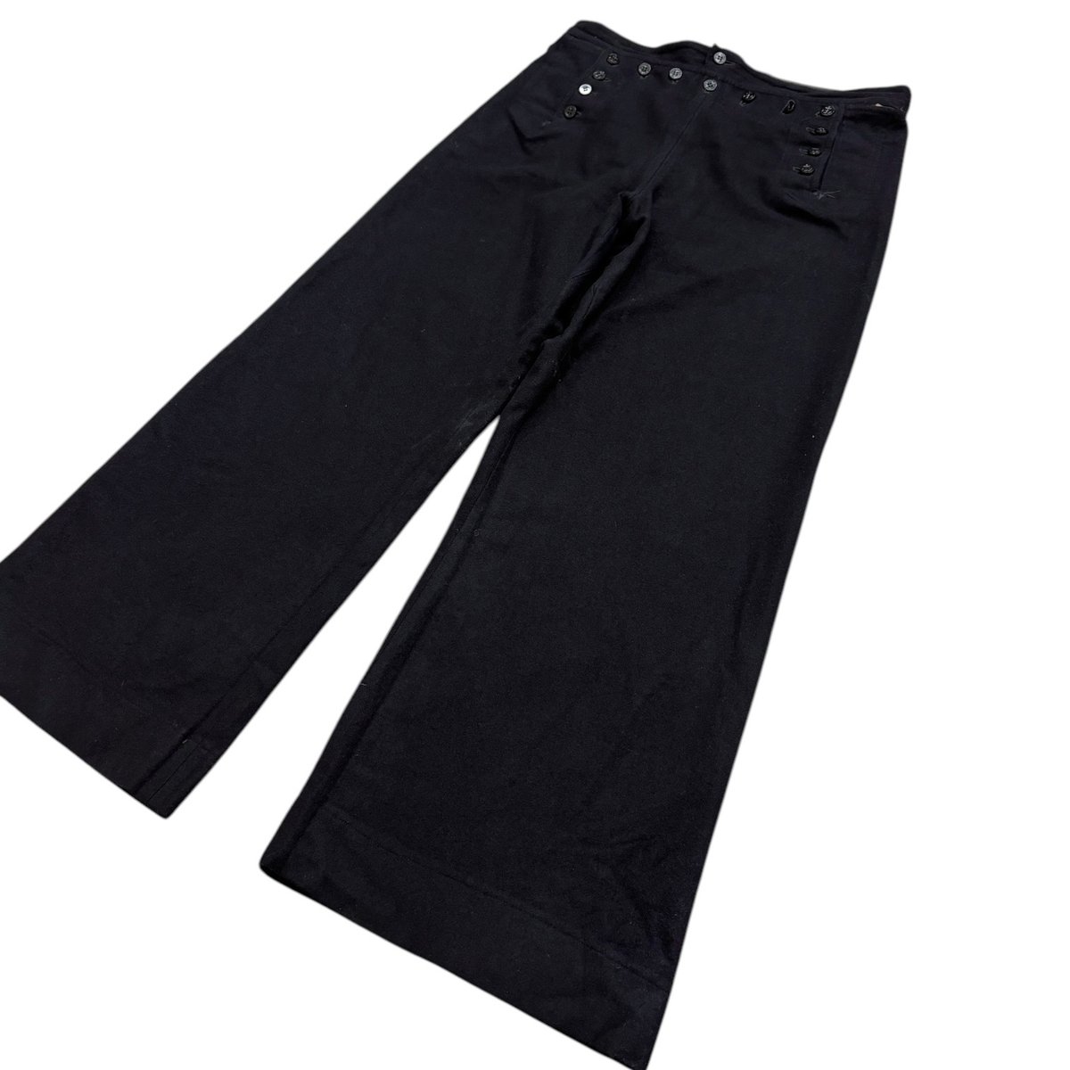 40s U.S.NAVY 「NAVAL CLOTHING FACTORY」 wool sail