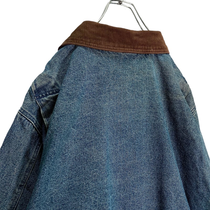 90s ST.JOHN'S BAY corduroy switching denim jack