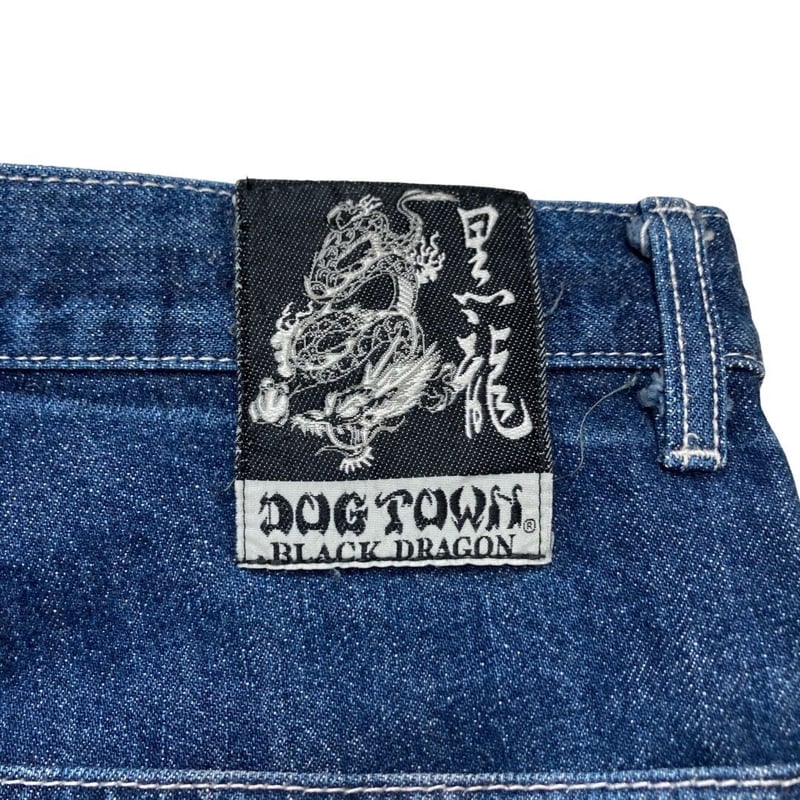 90-00s DOG TOWN design cargo denim buggy pants