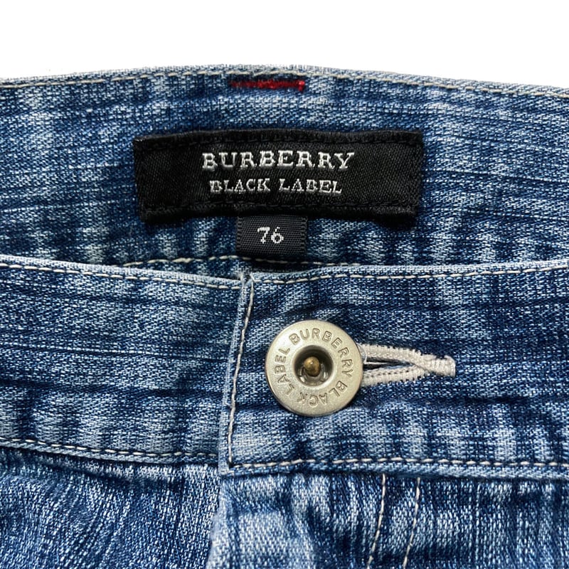 BURBERRY BLACK LABEL design denim pants | 無無