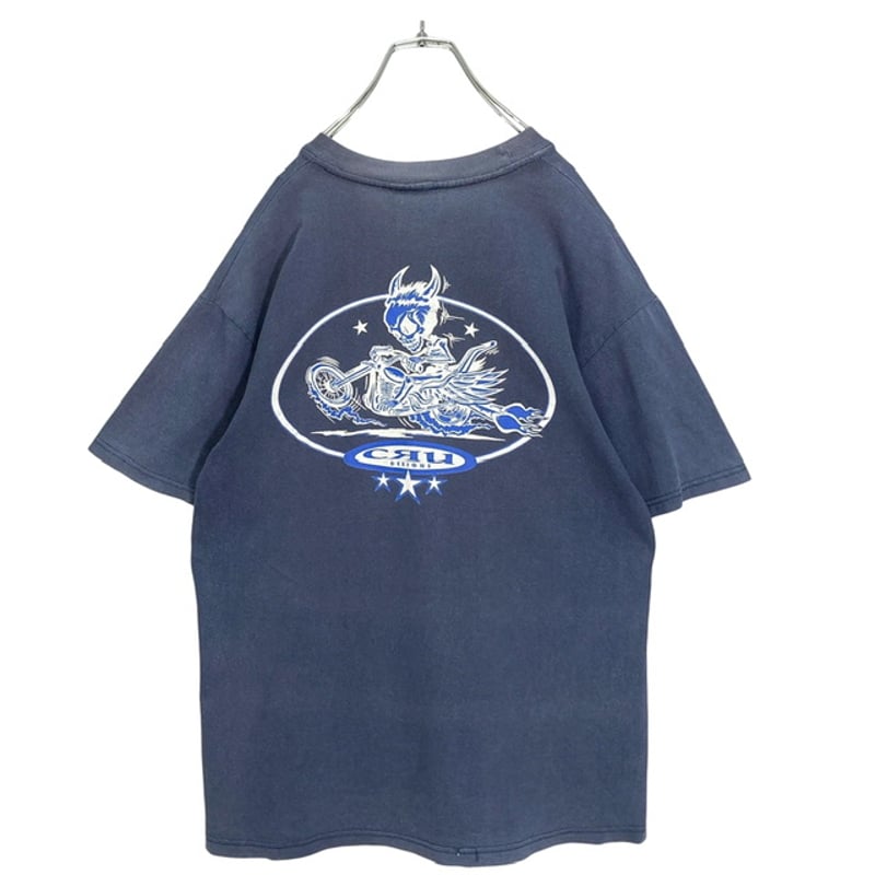90s CRU DESIGNS S/S LOGO print T-SHIRT | 無無 90s CRU DESIGNS S/S LOGO print T-SHIRT | 無無