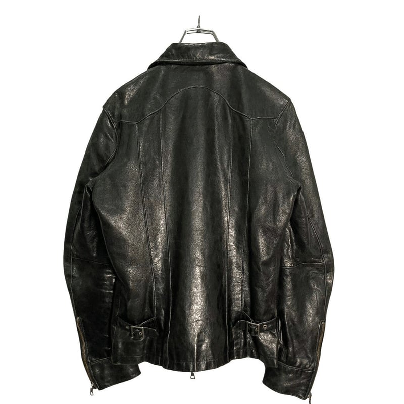 NOID アードラージャケット レザージャケット ラムレザー 12AW NO ID. lamb leather Adler jacket | 無無