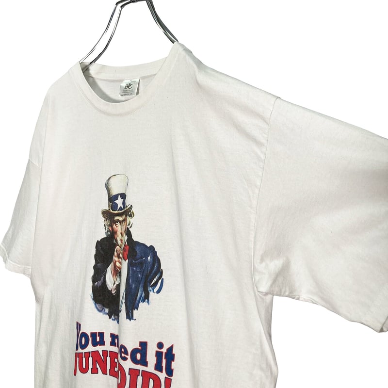 90-00s Uncle sam/You need it JUNEIDID! T-SHIRT 