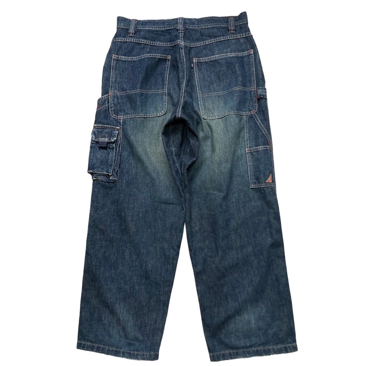 90-00s PIKO design wide denim painter pants | 無無