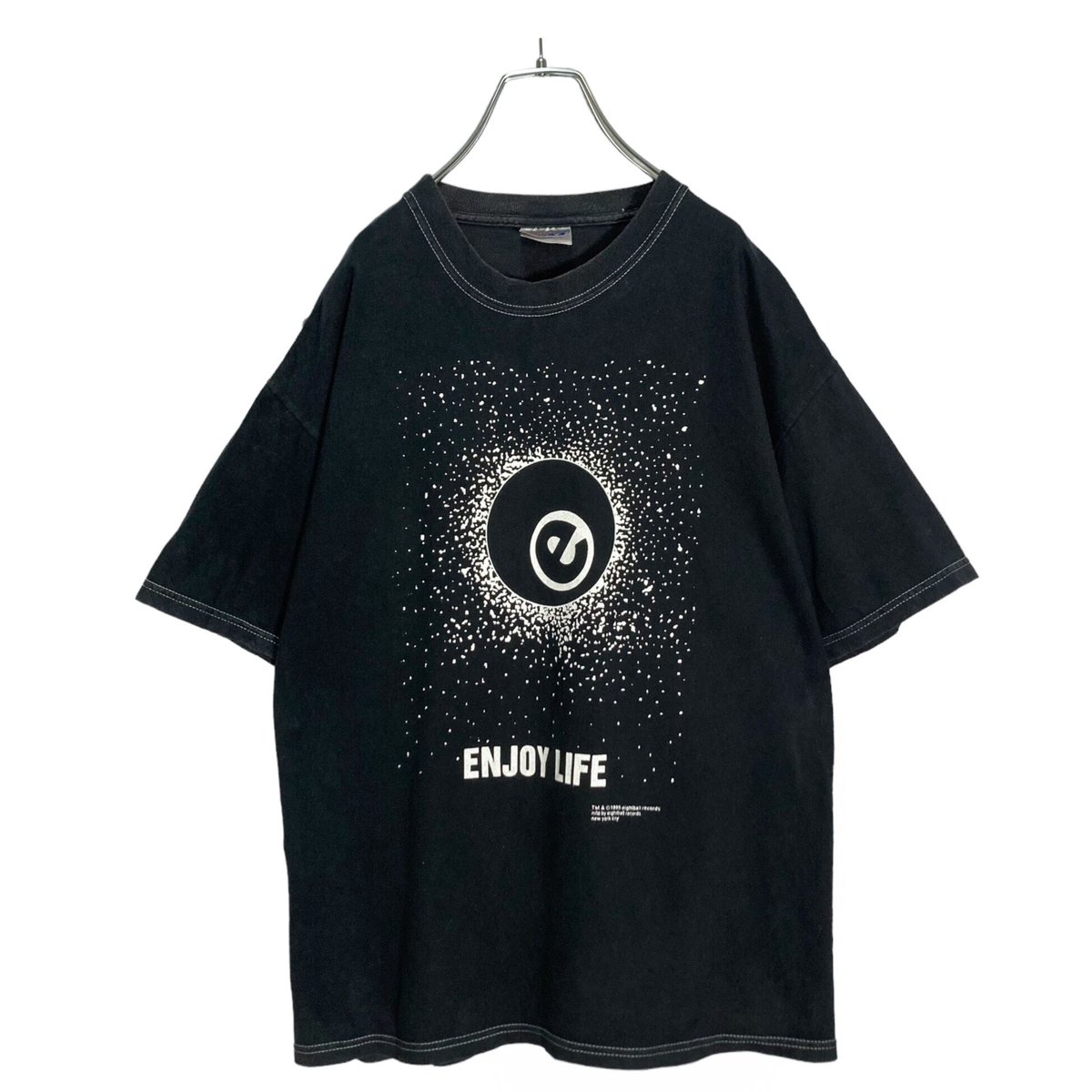 1995s EIGHT BALL RECORDS/ENJOY LIFE T-SHIRT | 無無 1995s EIGHT BALL RECORDS/ENJOY LIFE T-SHIRT | 無無