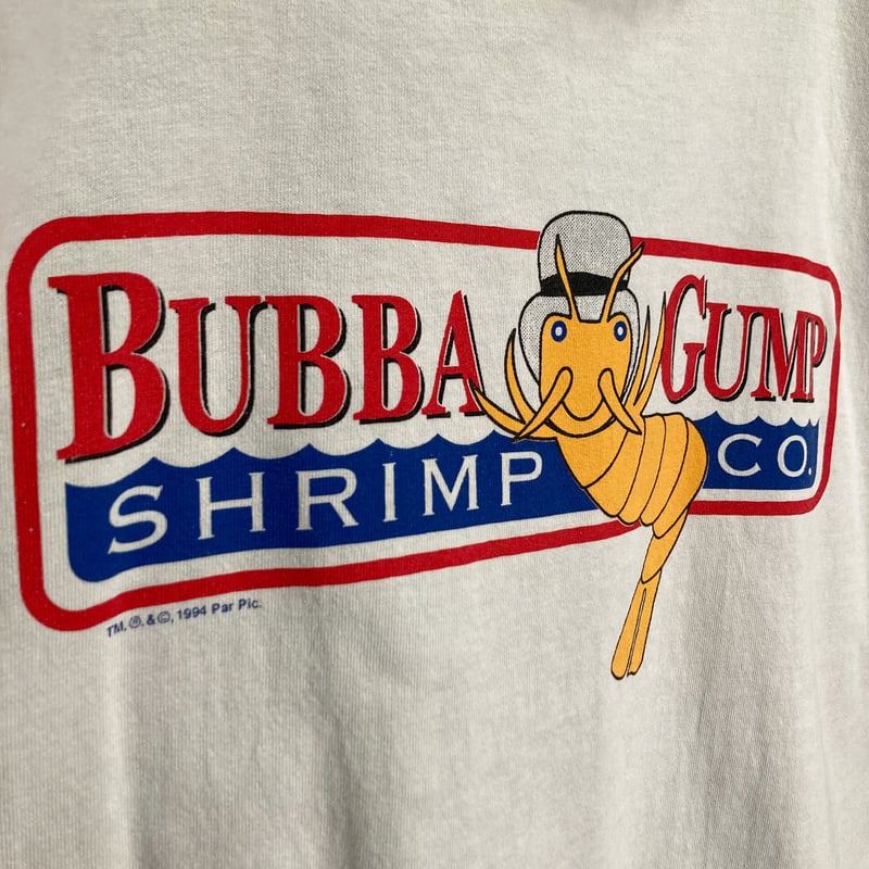90s Forrest Gump ”BUBBA GUMP“ T-SHIRT | 無無 90s Forrest Gump ”BUBBA GUMP“ T-SHIRT | 無無