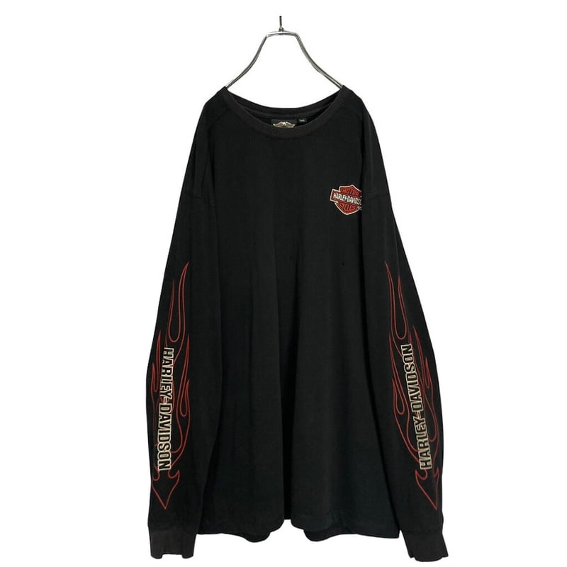 ⭐️未使用品 HARLEY−DAVIDSON S/S TEE Ｌサイズ☆ HARLEY-DAVIDSON S/S TEE 80S 「ブラック、L」｜SAFARI