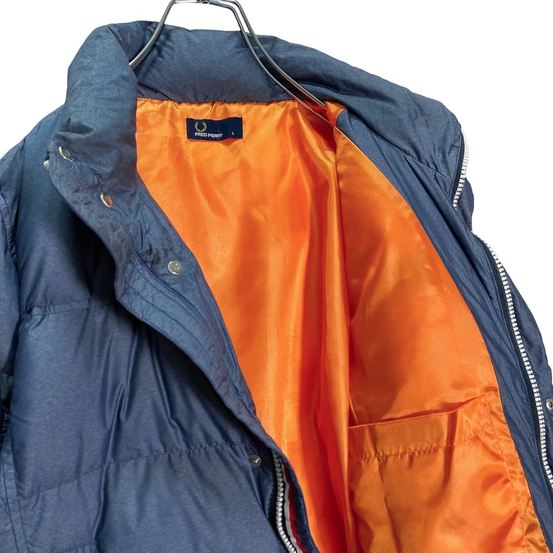 FRED PERRY Pertex163 zip-up down jacket | 無無