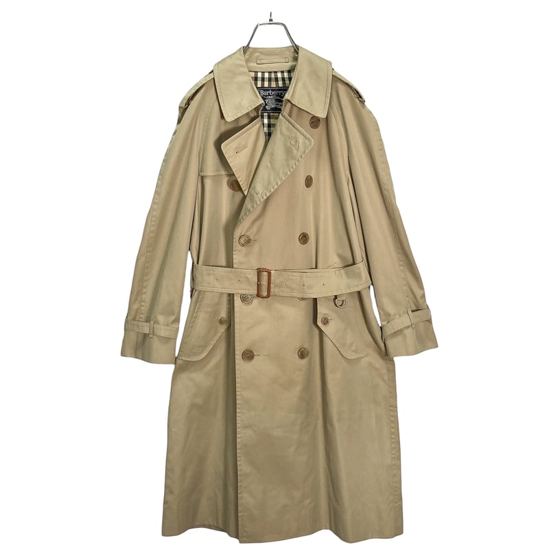 90s Burberry vintageトレンチコート ベージュ 80's~90's ヴィンテージ バーバリー トレンチコート ベージュ 46