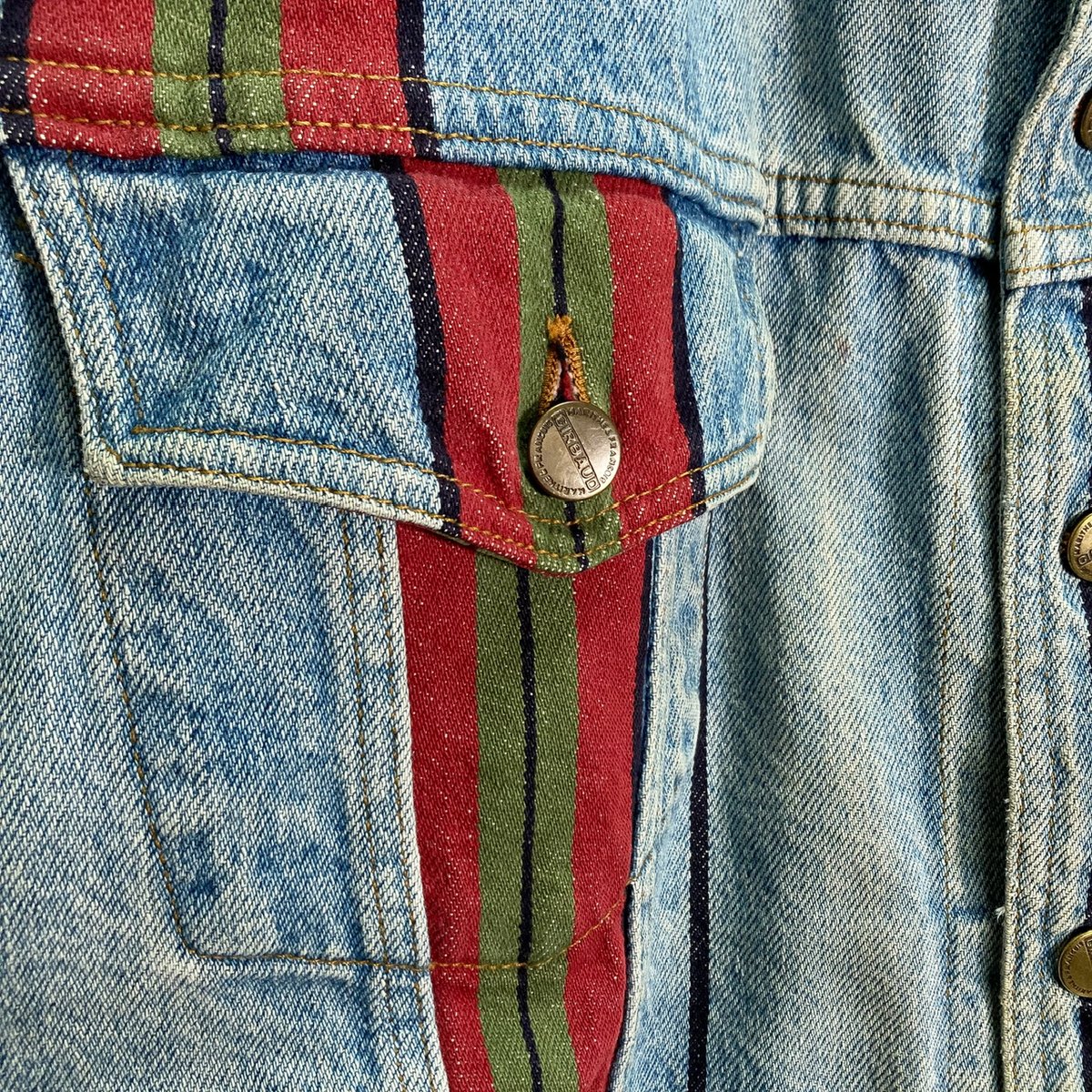 90s MARITHE + FRANCOIS GIRBAUD デニム ジャケット VINTAGE Marithe Francois Girbaud Jacket Mens XXL Blue Denim